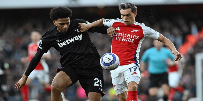 Đội hình ra sân dự kiến của West Ham United vs Arsenal